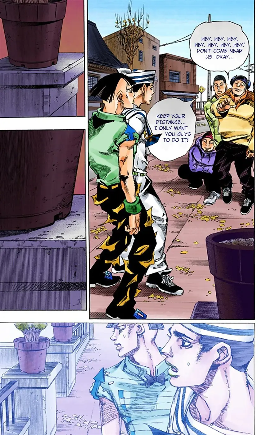 JoJo's Bizarre Adventure, Part 8: JoJolion Colored Manga β Chapter 19 β Page 33