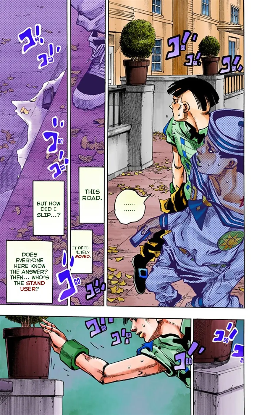 JoJo's Bizarre Adventure, Part 8: JoJolion Colored Manga β Chapter 19 β Page 35