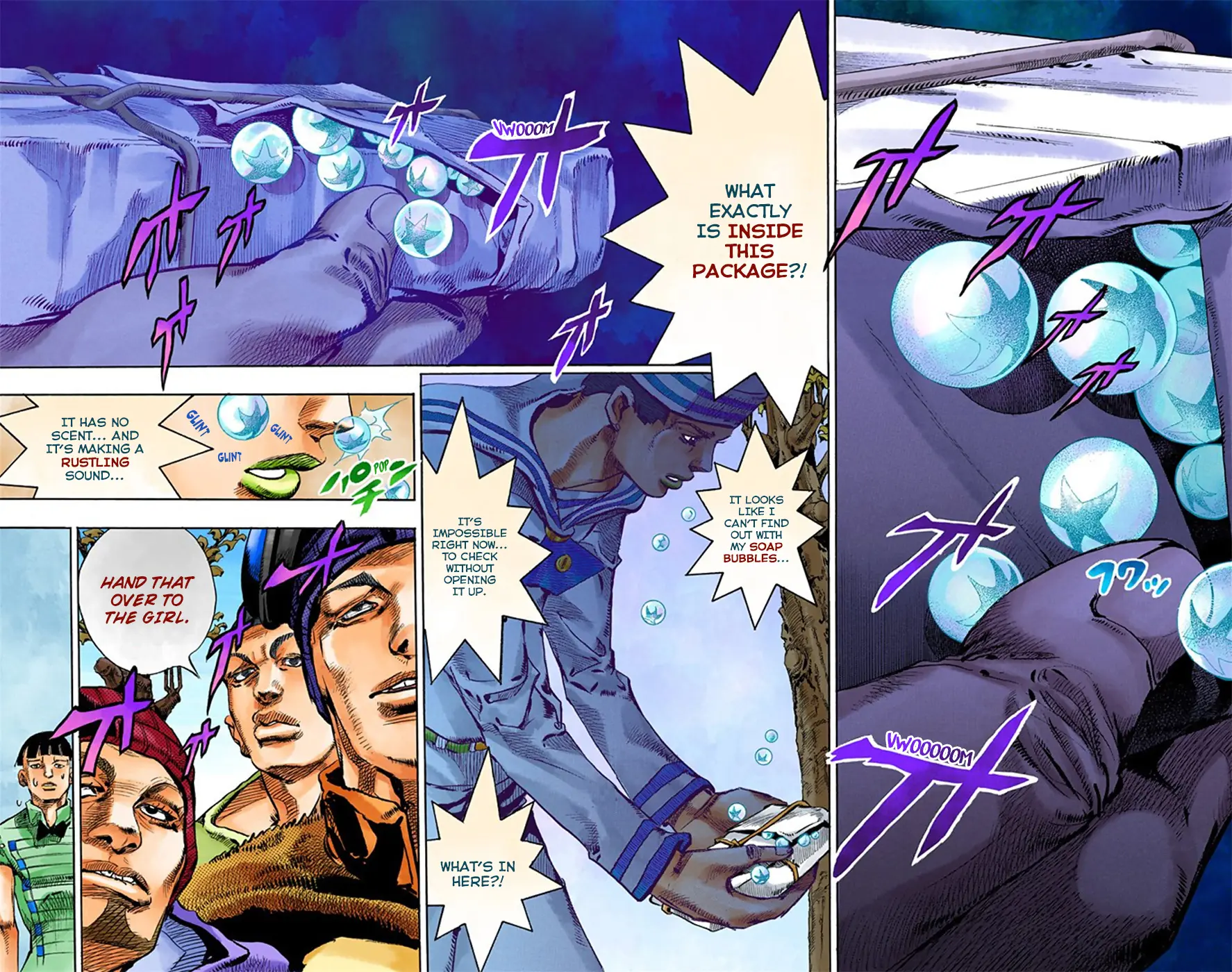 JoJo's Bizarre Adventure, Part 8: JoJolion Colored Manga — Chapter 20 — Page 3