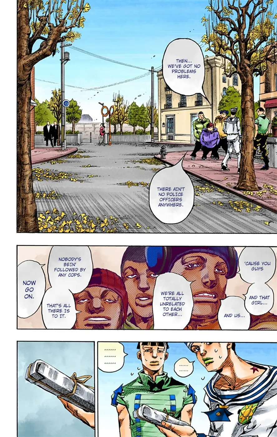 JoJo's Bizarre Adventure, Part 8: JoJolion Colored Manga — Chapter 20 — Page 7
