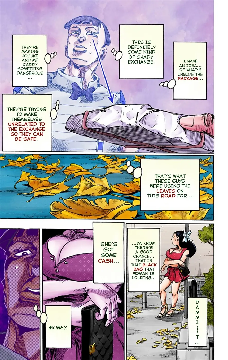 JoJo's Bizarre Adventure, Part 8: JoJolion Colored Manga — Chapter 20 — Page 8