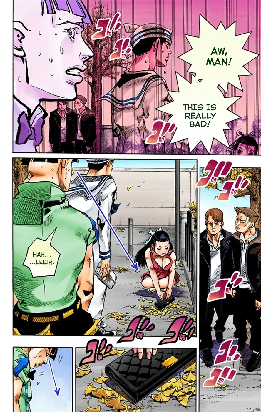 JoJo's Bizarre Adventure, Part 8: JoJolion Colored Manga — Chapter 20 — Page 14