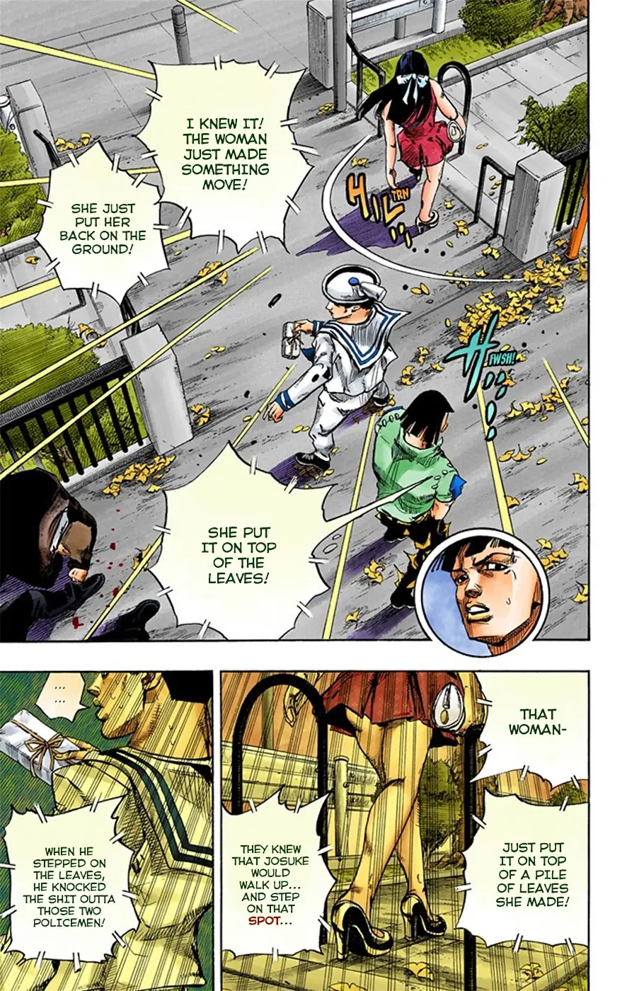 JoJo's Bizarre Adventure, Part 8: JoJolion Colored Manga — Chapter 20 — Page 22