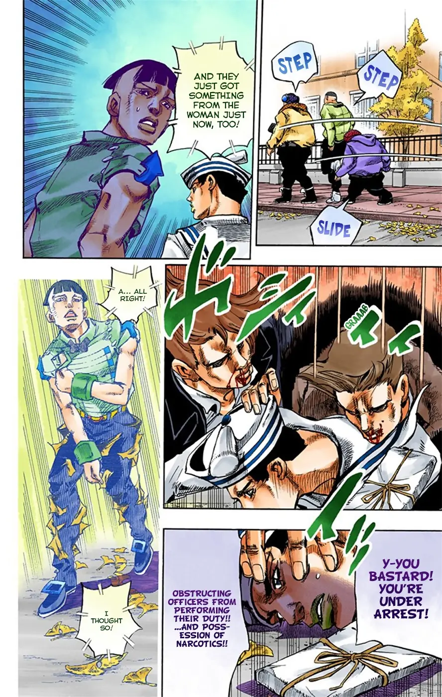 JoJo's Bizarre Adventure, Part 8: JoJolion Colored Manga — Chapter 20 — Page 23