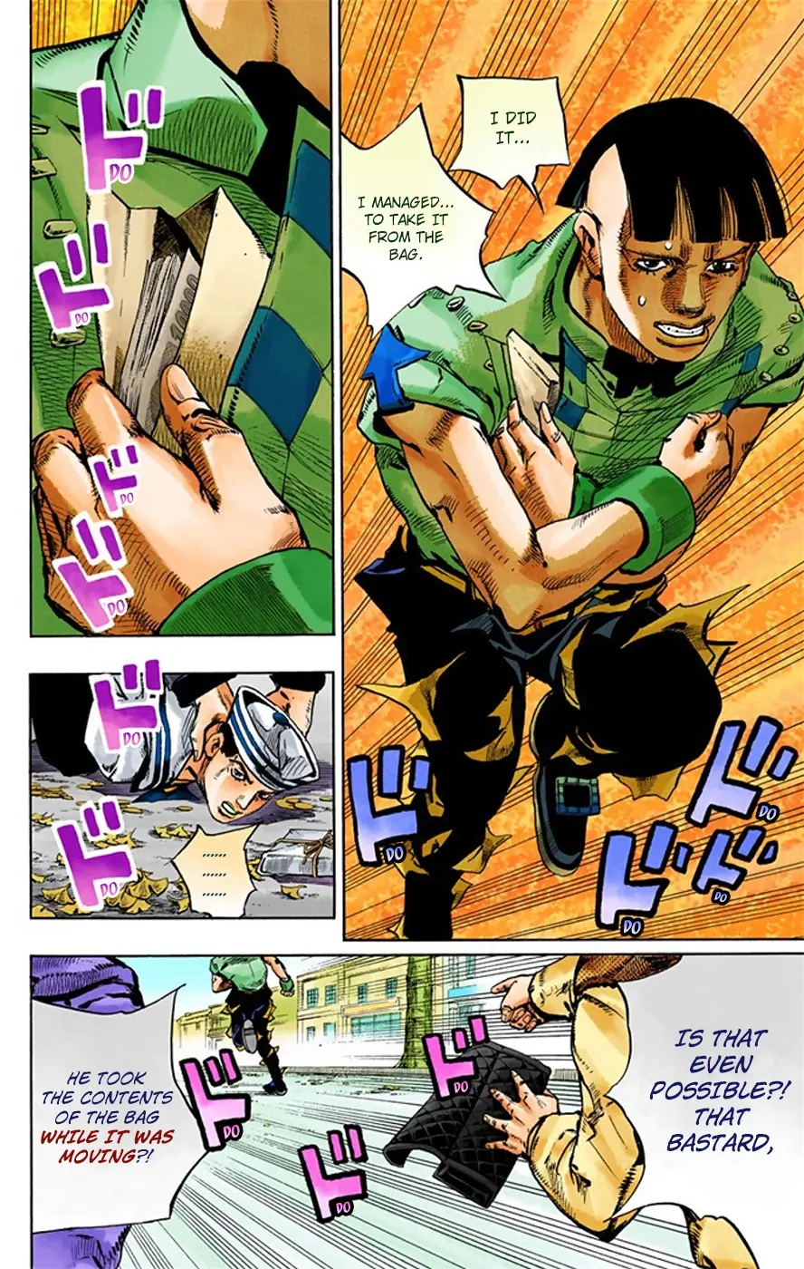 JoJo's Bizarre Adventure, Part 8: JoJolion Colored Manga — Chapter 20 — Page 30