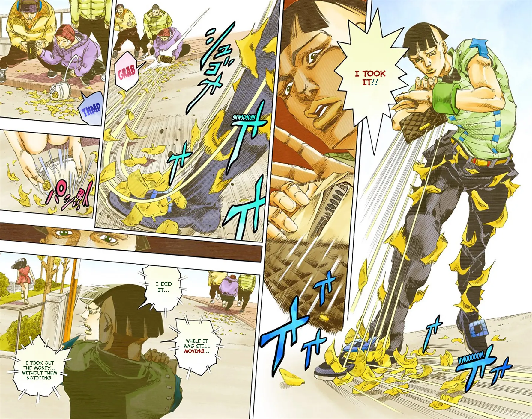 JoJo's Bizarre Adventure, Part 8: JoJolion Colored Manga — Chapter 20 — Page 32