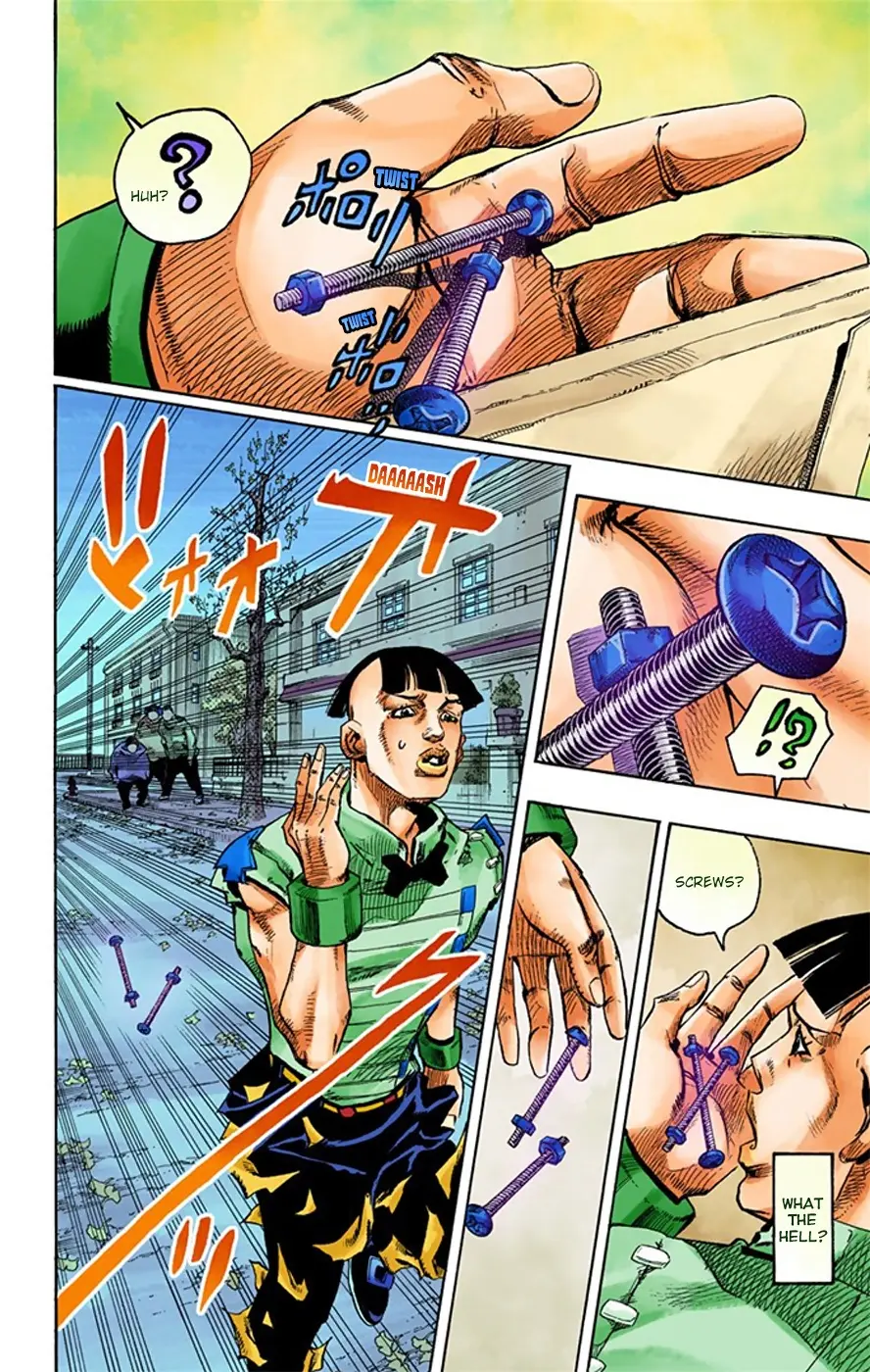 JoJo's Bizarre Adventure, Part 8: JoJolion Colored Manga — Chapter 20 — Page 33