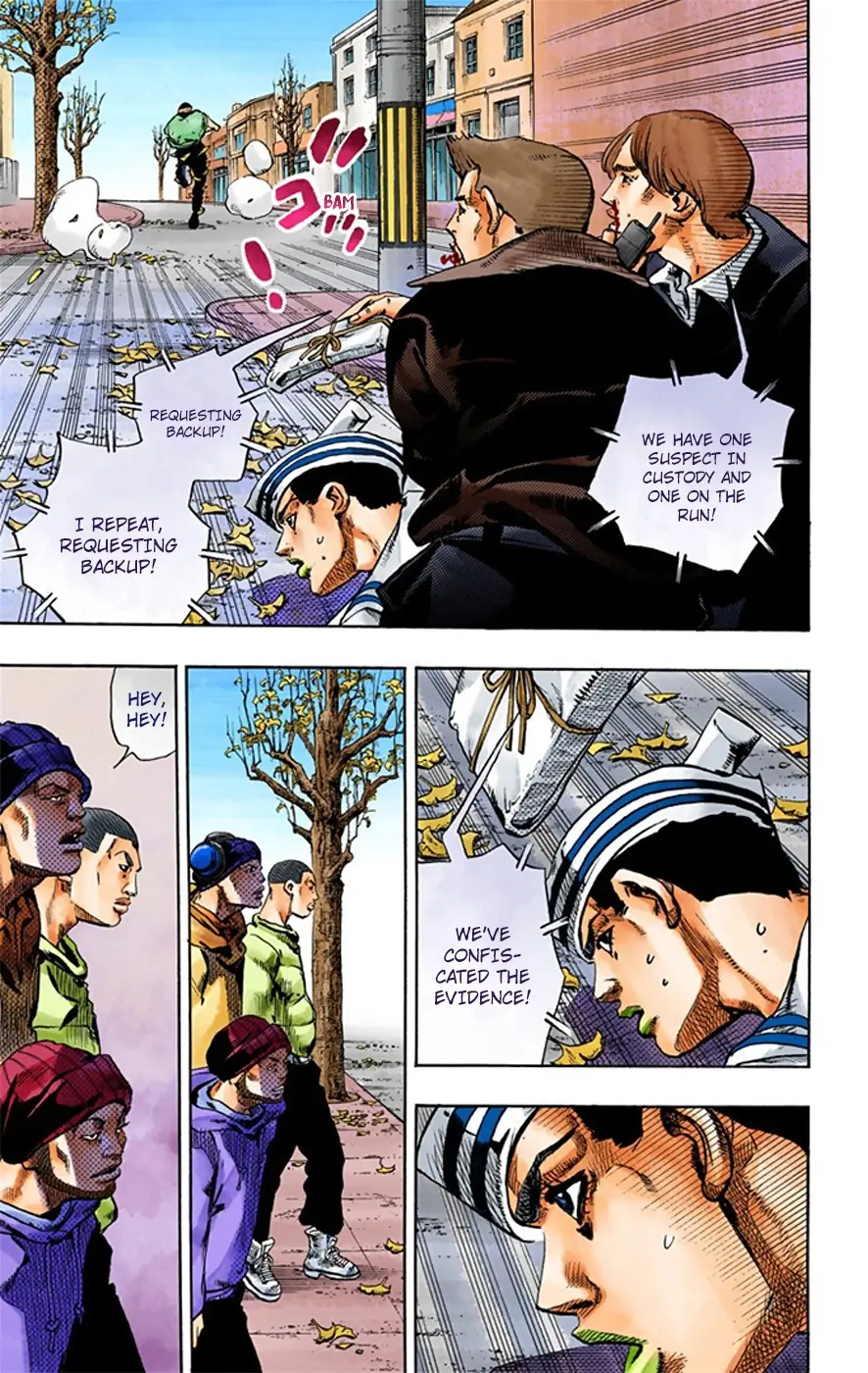 JoJo's Bizarre Adventure, Part 8: JoJolion Colored Manga — Chapter 20 — Page 34