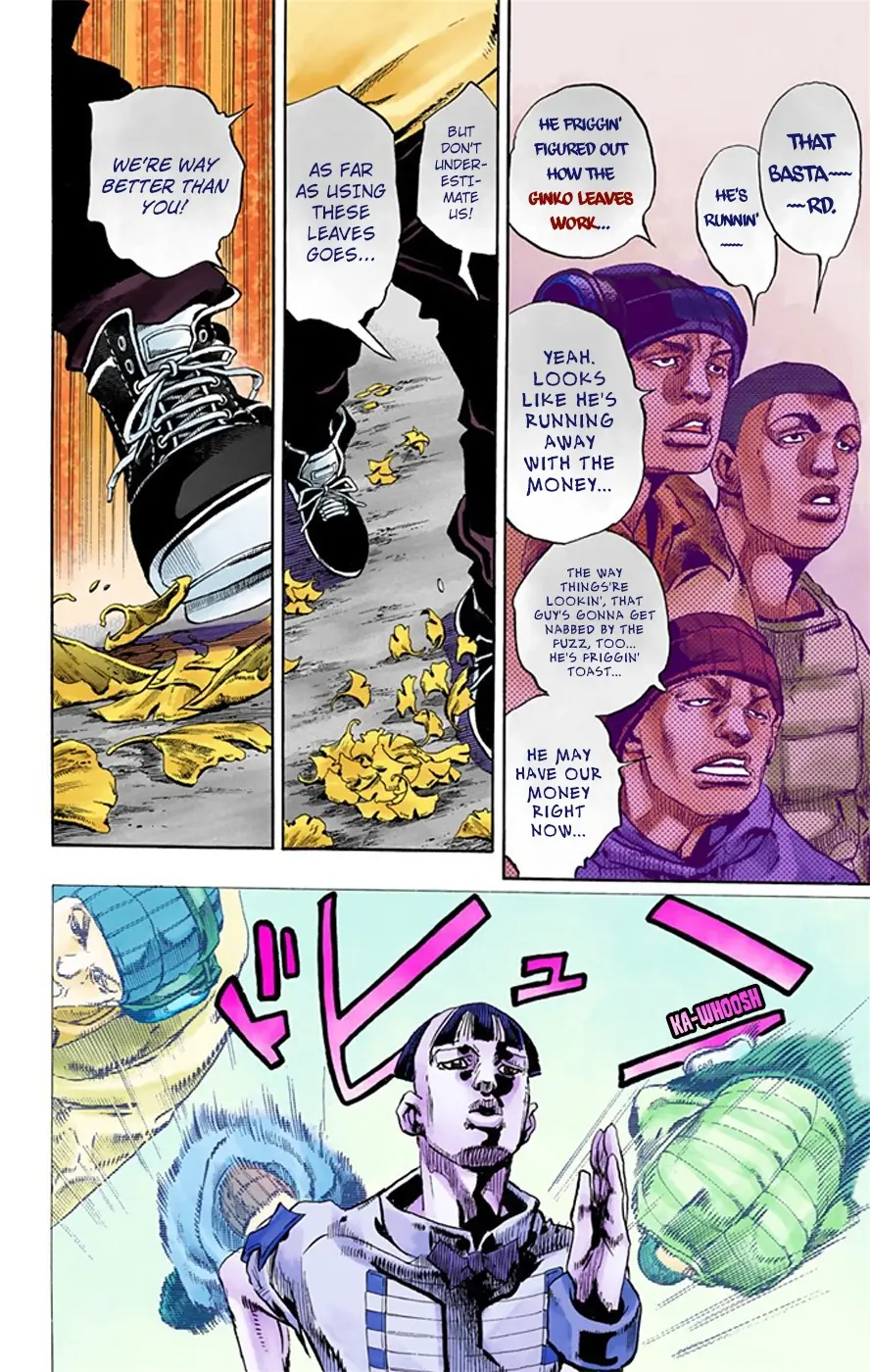 JoJo's Bizarre Adventure, Part 8: JoJolion Colored Manga — Chapter 20 — Page 35