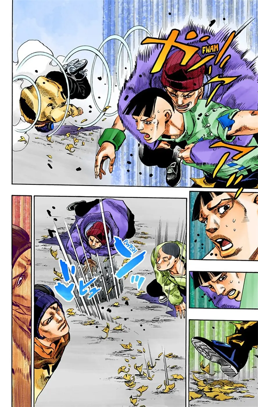 JoJo's Bizarre Adventure, Part 8: JoJolion Colored Manga — Chapter 20 — Page 37