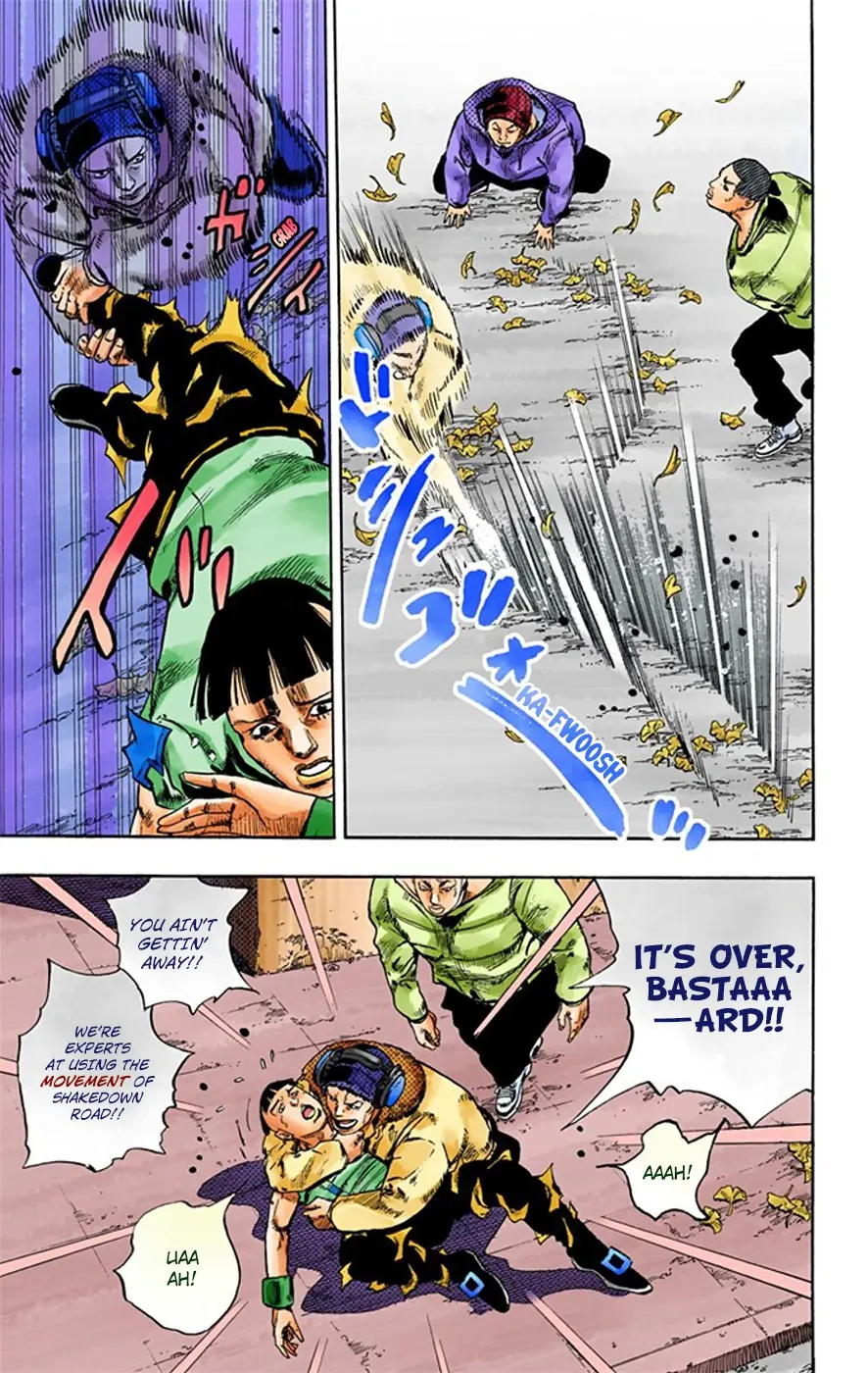 JoJo's Bizarre Adventure, Part 8: JoJolion Colored Manga — Chapter 20 — Page 38