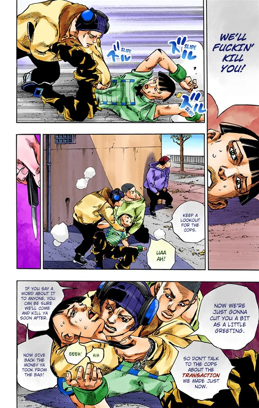 JoJo's Bizarre Adventure, Part 8: JoJolion Colored Manga — Chapter 20 — Page 39