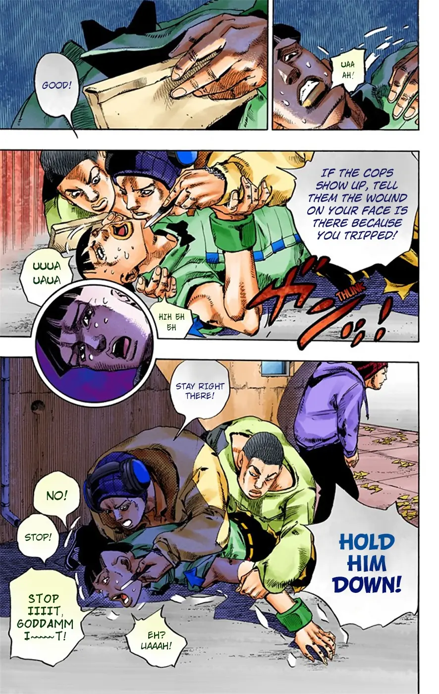 JoJo's Bizarre Adventure, Part 8: JoJolion Colored Manga — Chapter 20 — Page 40