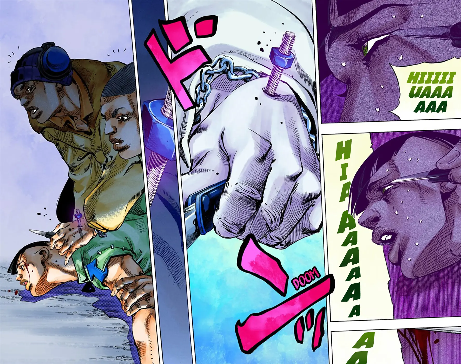 JoJo's Bizarre Adventure, Part 8: JoJolion Colored Manga — Chapter 20 — Page 41