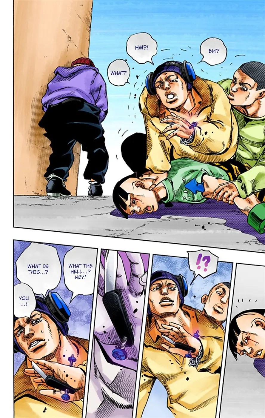 JoJo's Bizarre Adventure, Part 8: JoJolion Colored Manga — Chapter 20 — Page 42