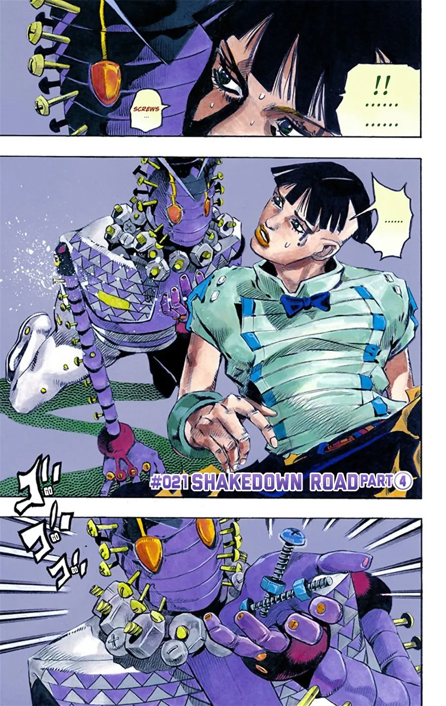 JoJo's Bizarre Adventure, Part 8: JoJolion Colored Manga — Chapter 21 — Page 2