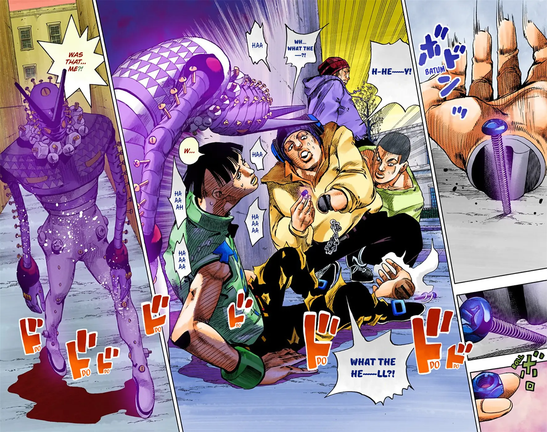 JoJo's Bizarre Adventure, Part 8: JoJolion Colored Manga — Chapter 21 — Page 4