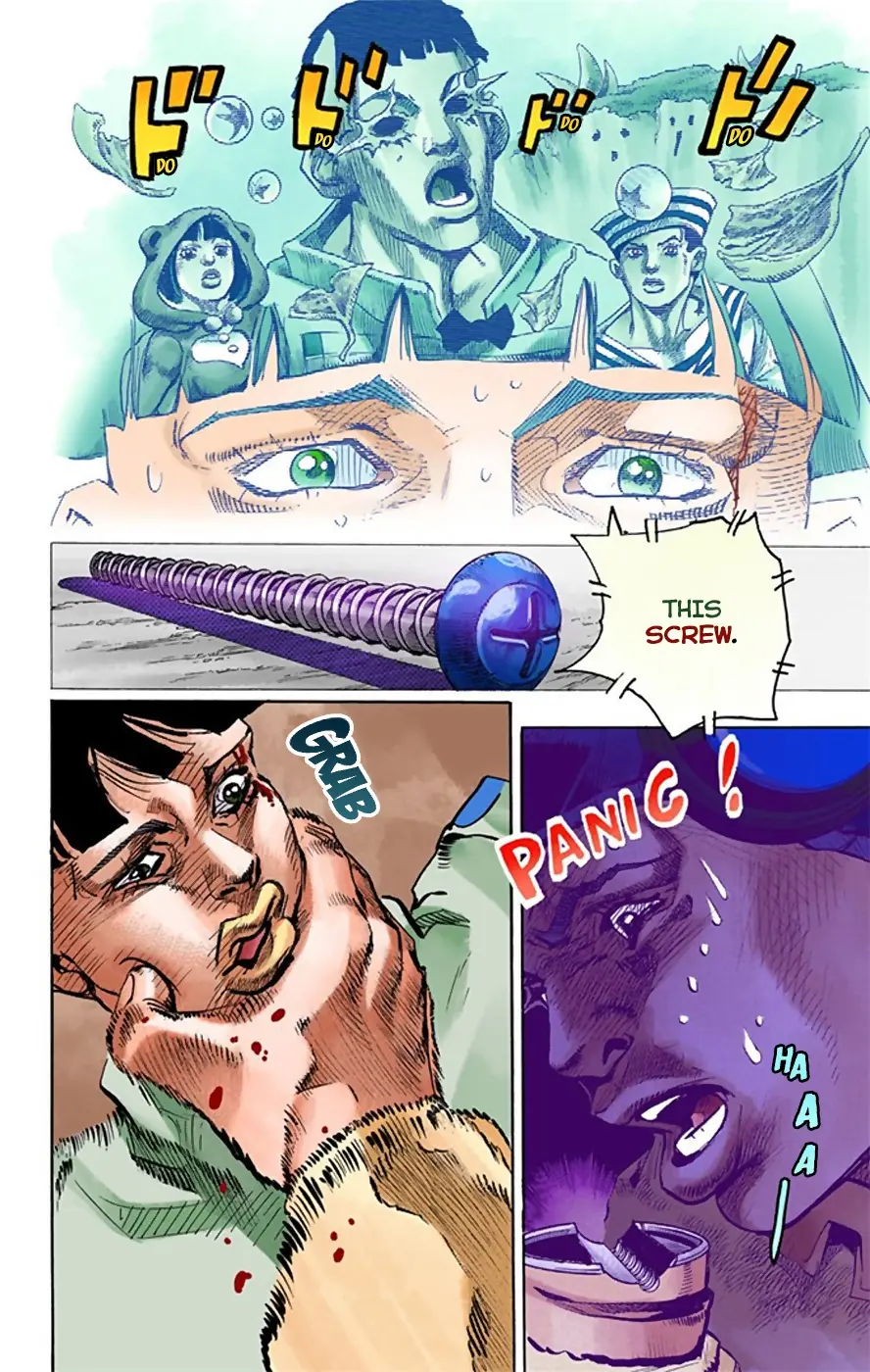 JoJo's Bizarre Adventure, Part 8: JoJolion Colored Manga — Chapter 21 — Page 5