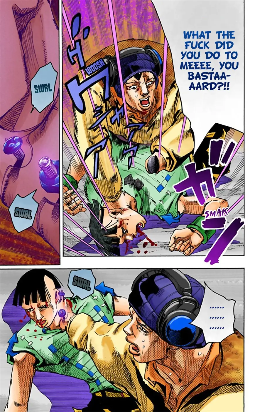 JoJo's Bizarre Adventure, Part 8: JoJolion Colored Manga — Chapter 21 — Page 6