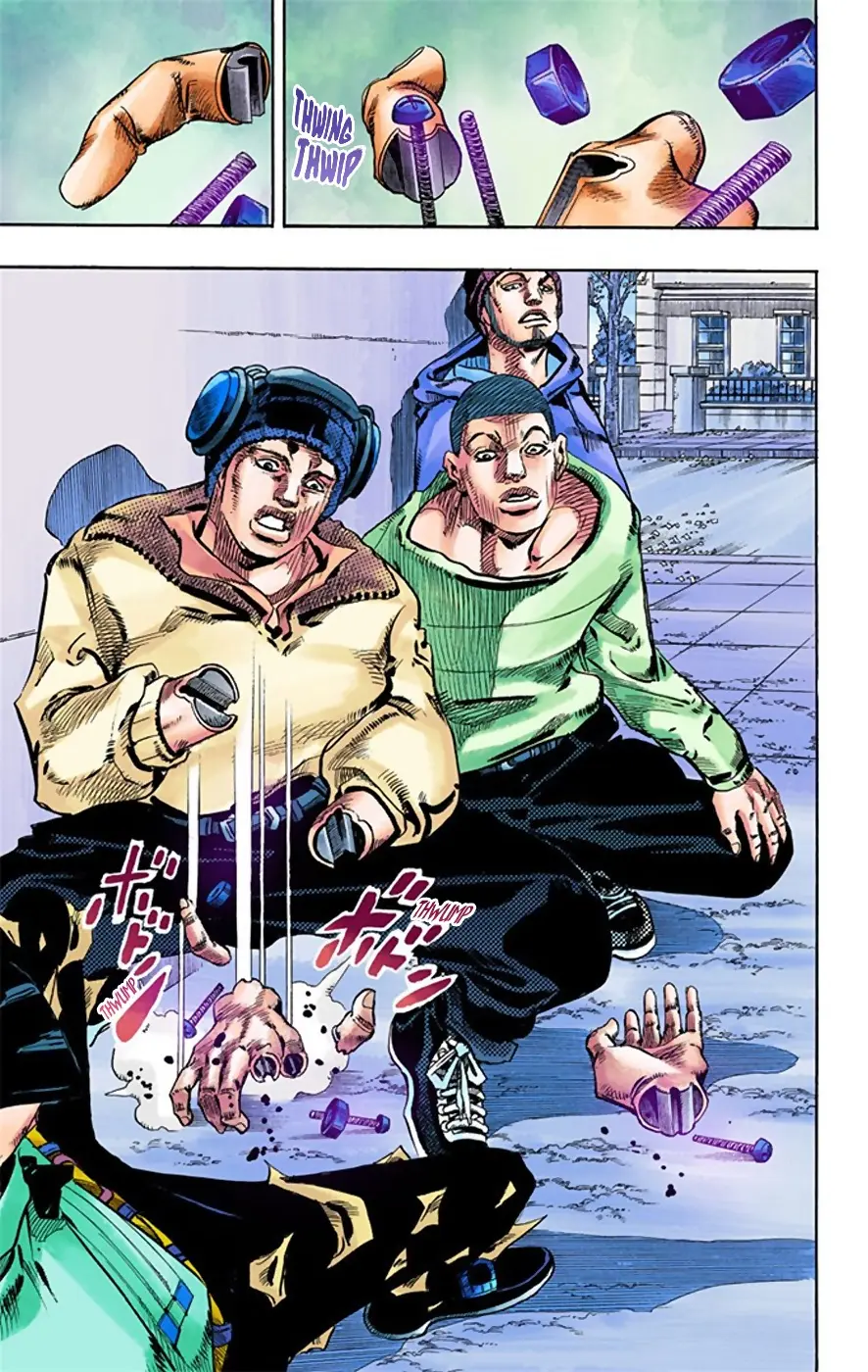 JoJo's Bizarre Adventure, Part 8: JoJolion Colored Manga — Chapter 21 — Page 8