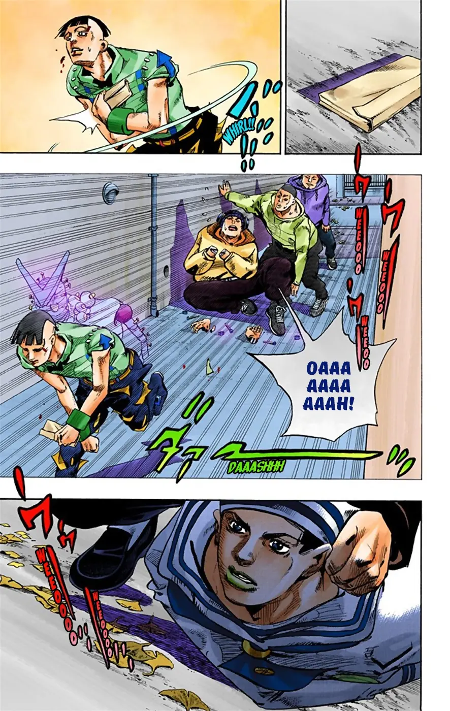 JoJo's Bizarre Adventure, Part 8: JoJolion Colored Manga — Chapter 21 — Page 10