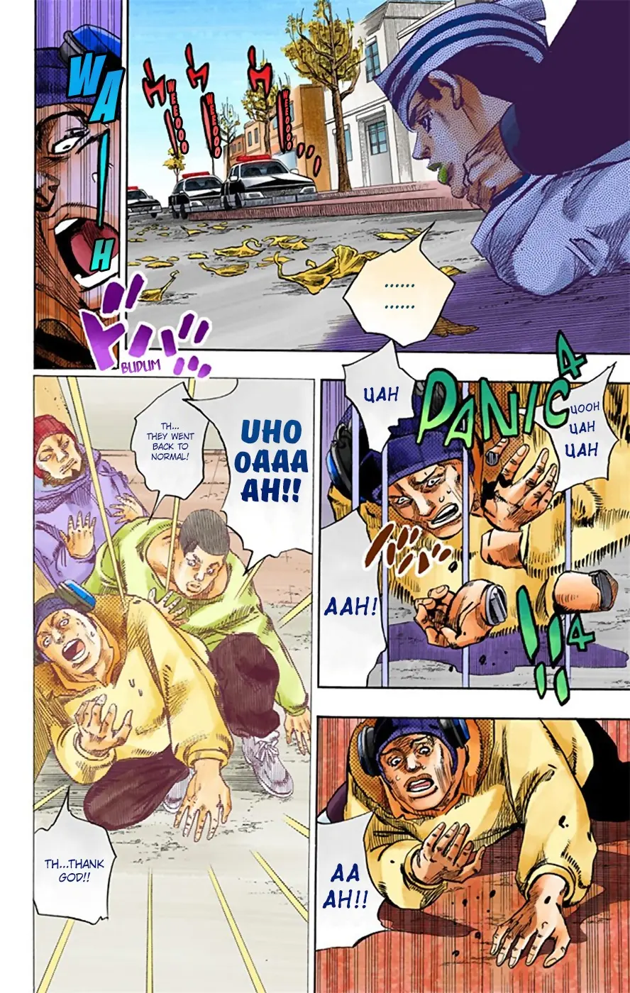 JoJo's Bizarre Adventure, Part 8: JoJolion Colored Manga — Chapter 21 — Page 11