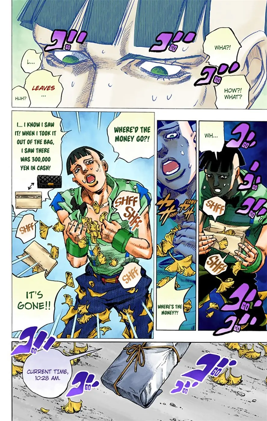 JoJo's Bizarre Adventure, Part 8: JoJolion Colored Manga — Chapter 21 — Page 15
