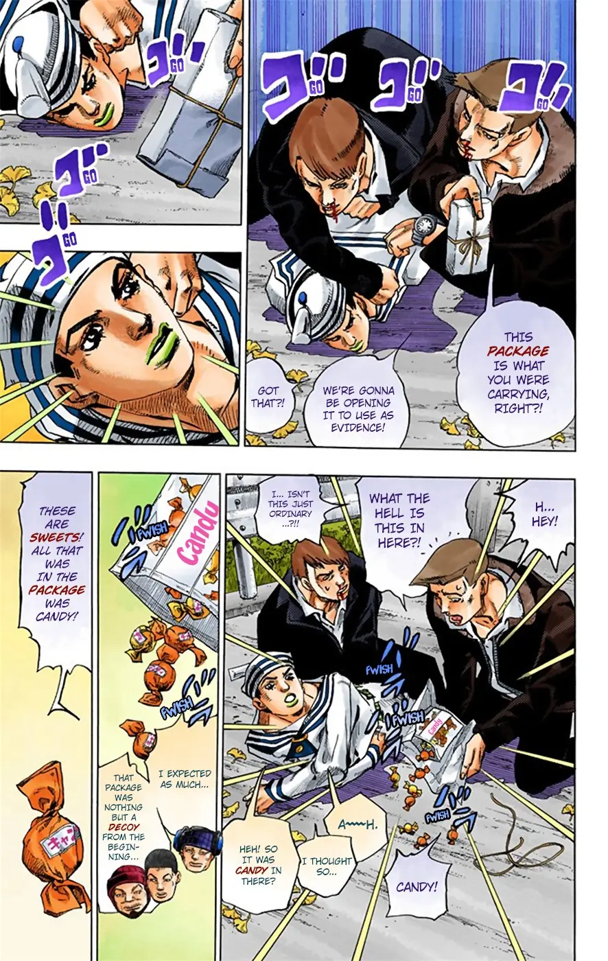 JoJo's Bizarre Adventure, Part 8: JoJolion Colored Manga — Chapter 21 — Page 16