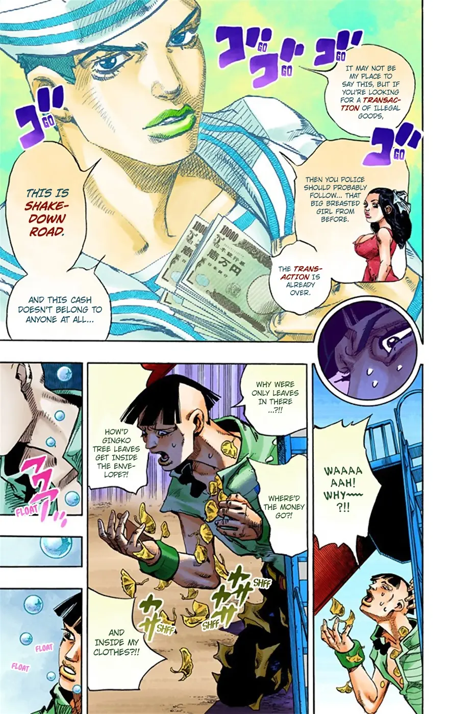 JoJo's Bizarre Adventure, Part 8: JoJolion Colored Manga — Chapter 21 — Page 18
