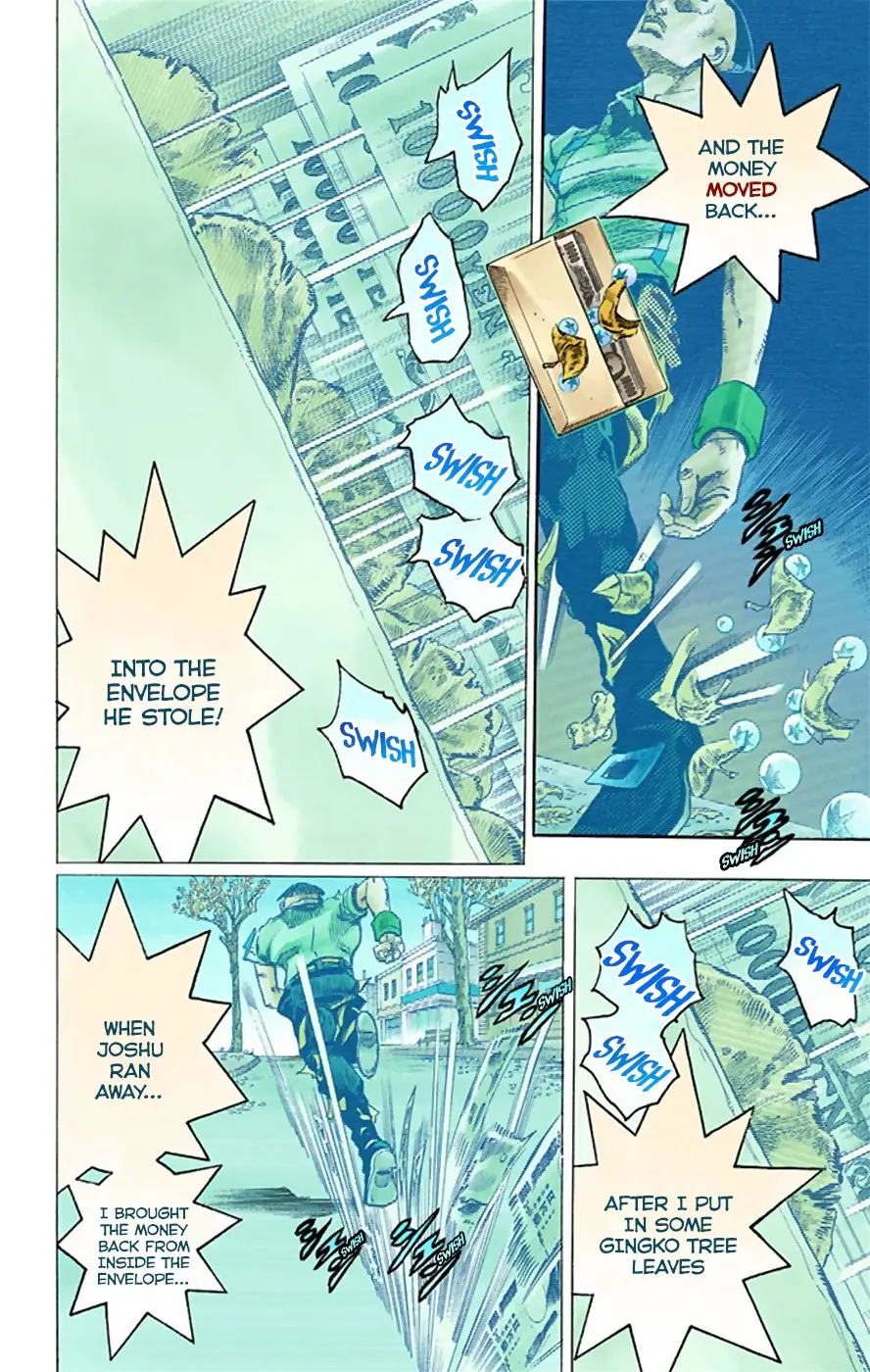 JoJo's Bizarre Adventure, Part 8: JoJolion Colored Manga — Chapter 21 — Page 21