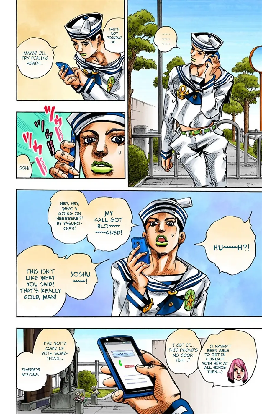 JoJo's Bizarre Adventure, Part 8: JoJolion Colored Manga — Chapter 21 — Page 25
