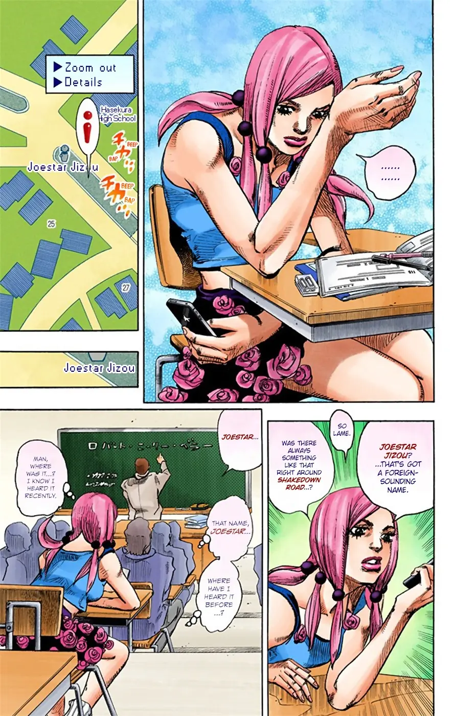 JoJo's Bizarre Adventure, Part 8: JoJolion Colored Manga — Chapter 21 — Page 28