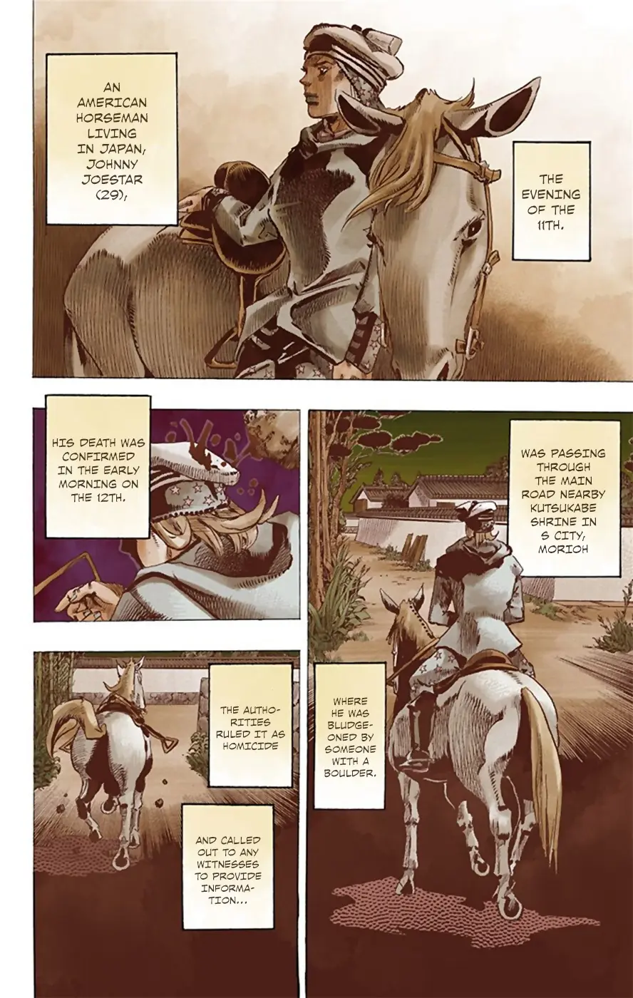 JoJo's Bizarre Adventure, Part 8: JoJolion Colored Manga — Chapter 21 — Page 30