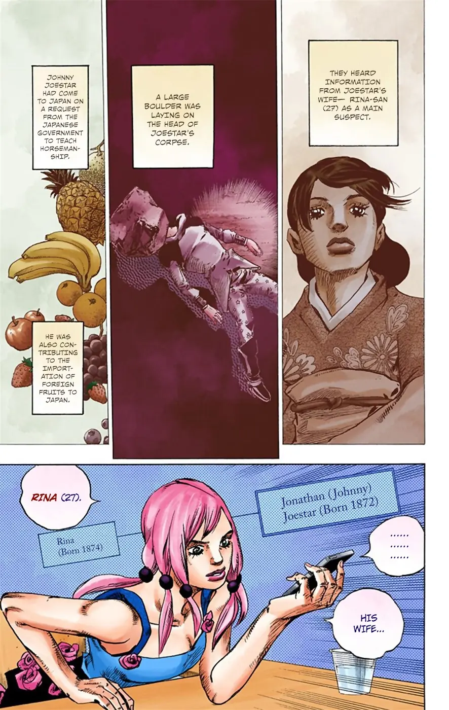 JoJo's Bizarre Adventure, Part 8: JoJolion Colored Manga — Chapter 21 — Page 31