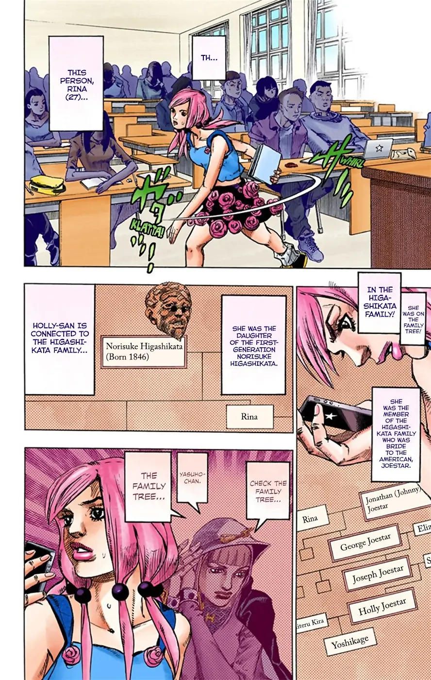 JoJo's Bizarre Adventure, Part 8: JoJolion Colored Manga — Chapter 21 — Page 34