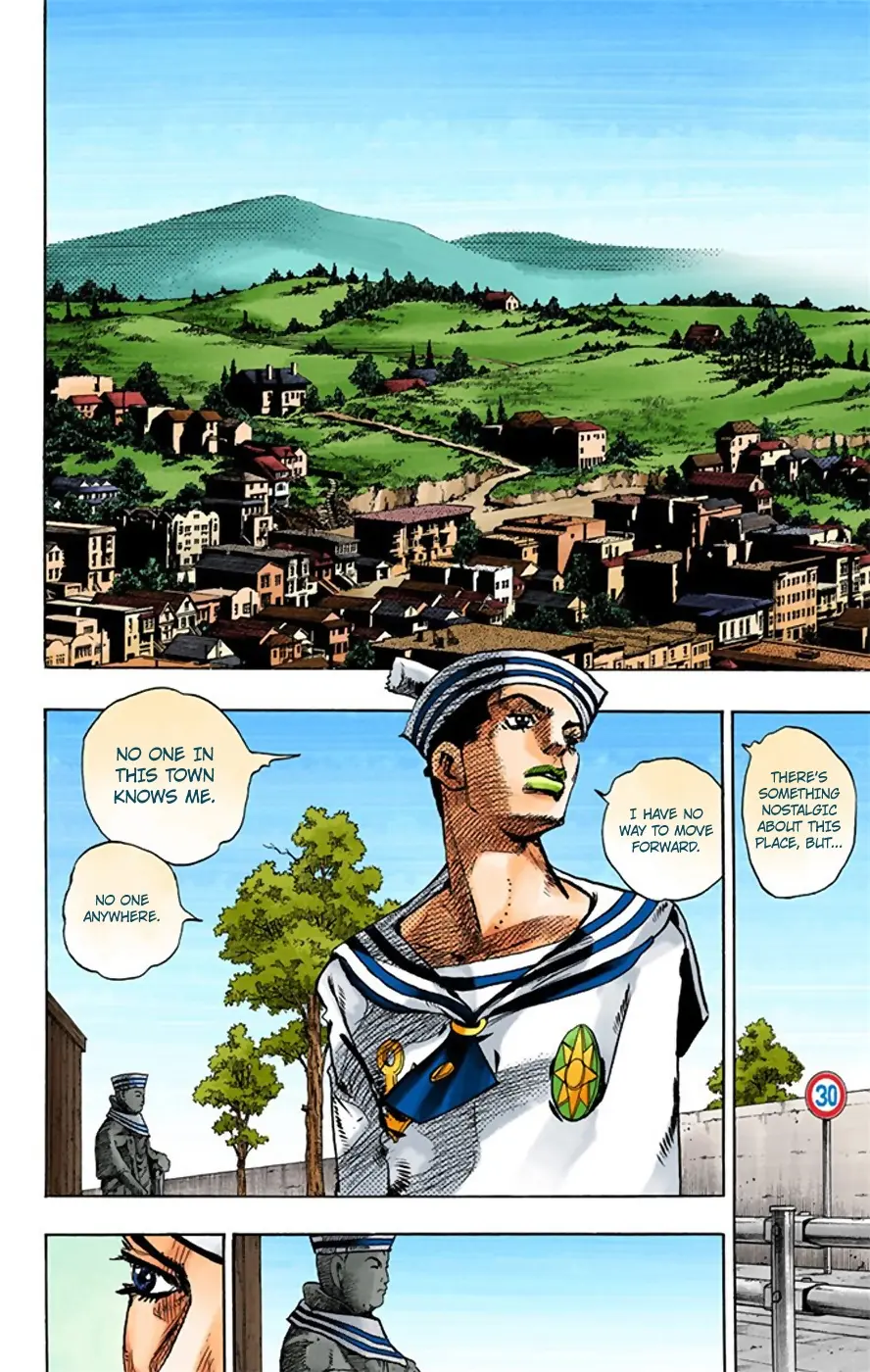 JoJo's Bizarre Adventure, Part 8: JoJolion Colored Manga — Chapter 21 — Page 36