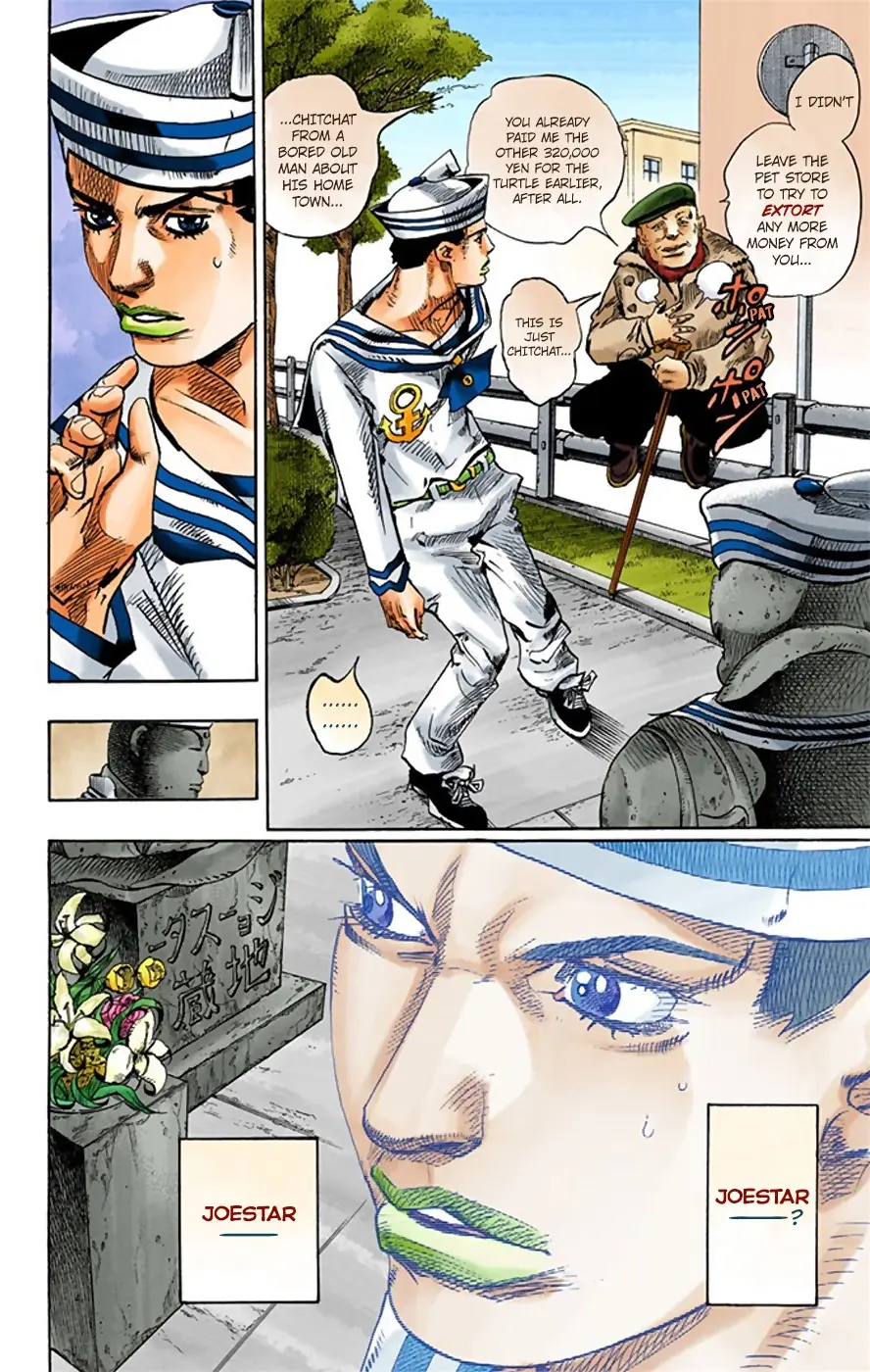 JoJo's Bizarre Adventure, Part 8: JoJolion Colored Manga — Chapter 21 — Page 38