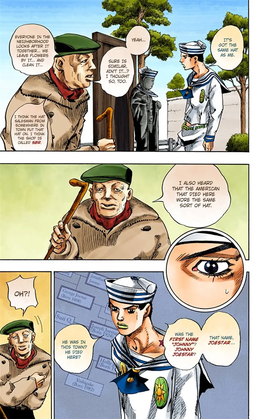 JoJo's Bizarre Adventure, Part 8: JoJolion Colored Manga — Chapter 21 — Page 39