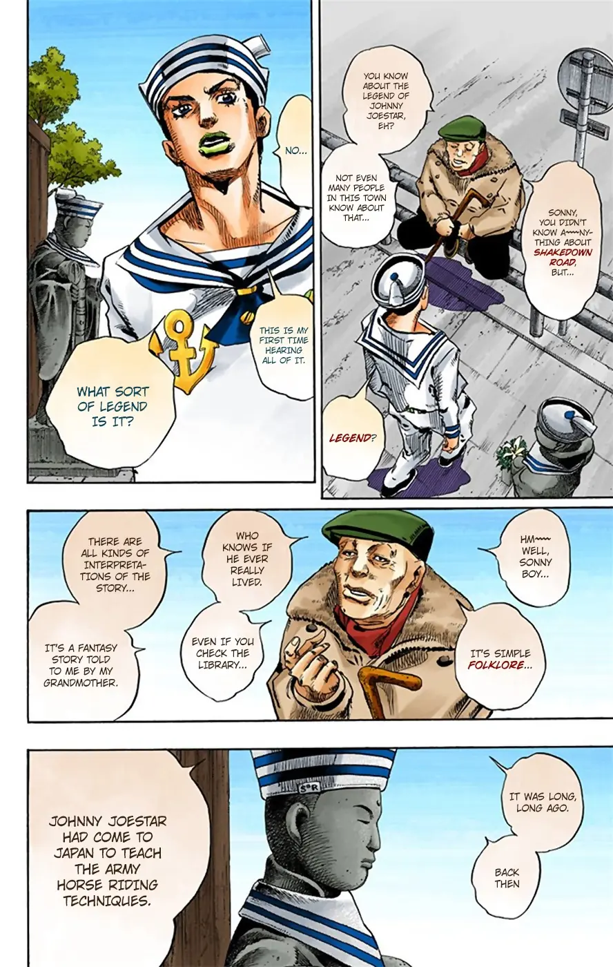 JoJo's Bizarre Adventure, Part 8: JoJolion Colored Manga — Chapter 21 — Page 40