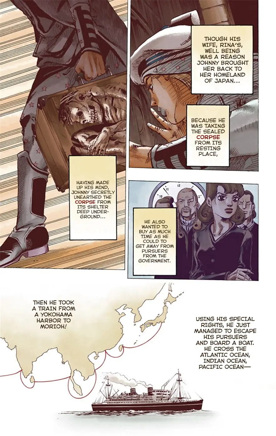 JoJo's Bizarre Adventure, Part 8: JoJolion Colored Manga — Chapter 22 — Page 4