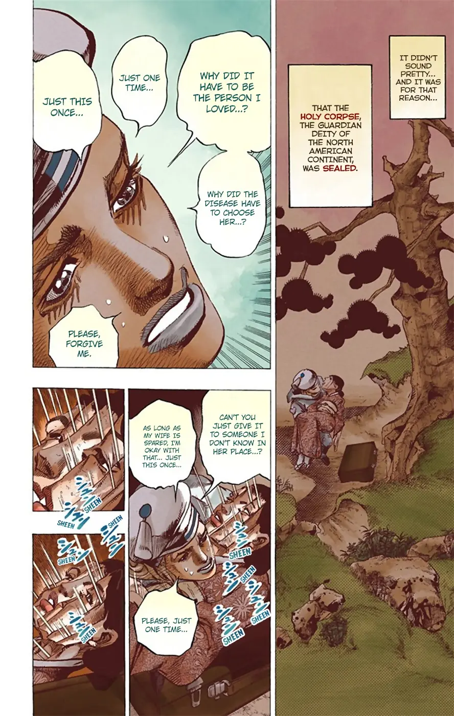 JoJo's Bizarre Adventure, Part 8: JoJolion Colored Manga — Chapter 22 — Page 7