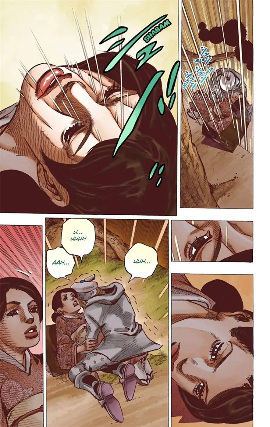 JoJo's Bizarre Adventure, Part 8: JoJolion Colored Manga — Chapter 22 — Page 8