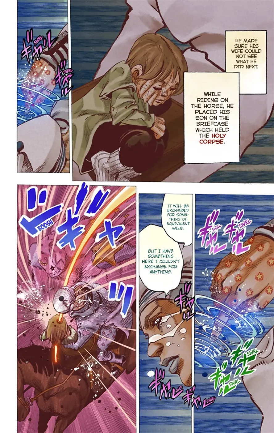 JoJo's Bizarre Adventure, Part 8: JoJolion Colored Manga — Chapter 22 — Page 12