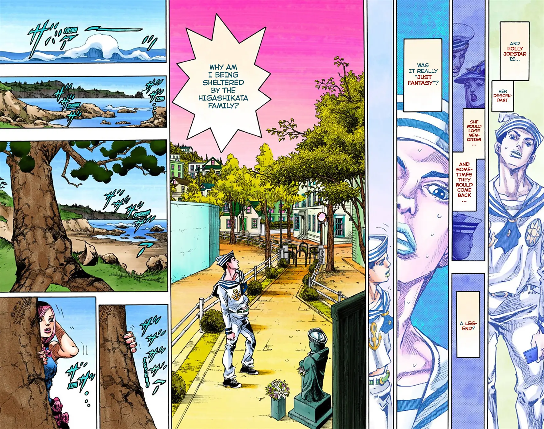 JoJo's Bizarre Adventure, Part 8: JoJolion Colored Manga — Chapter 22 — Page 19