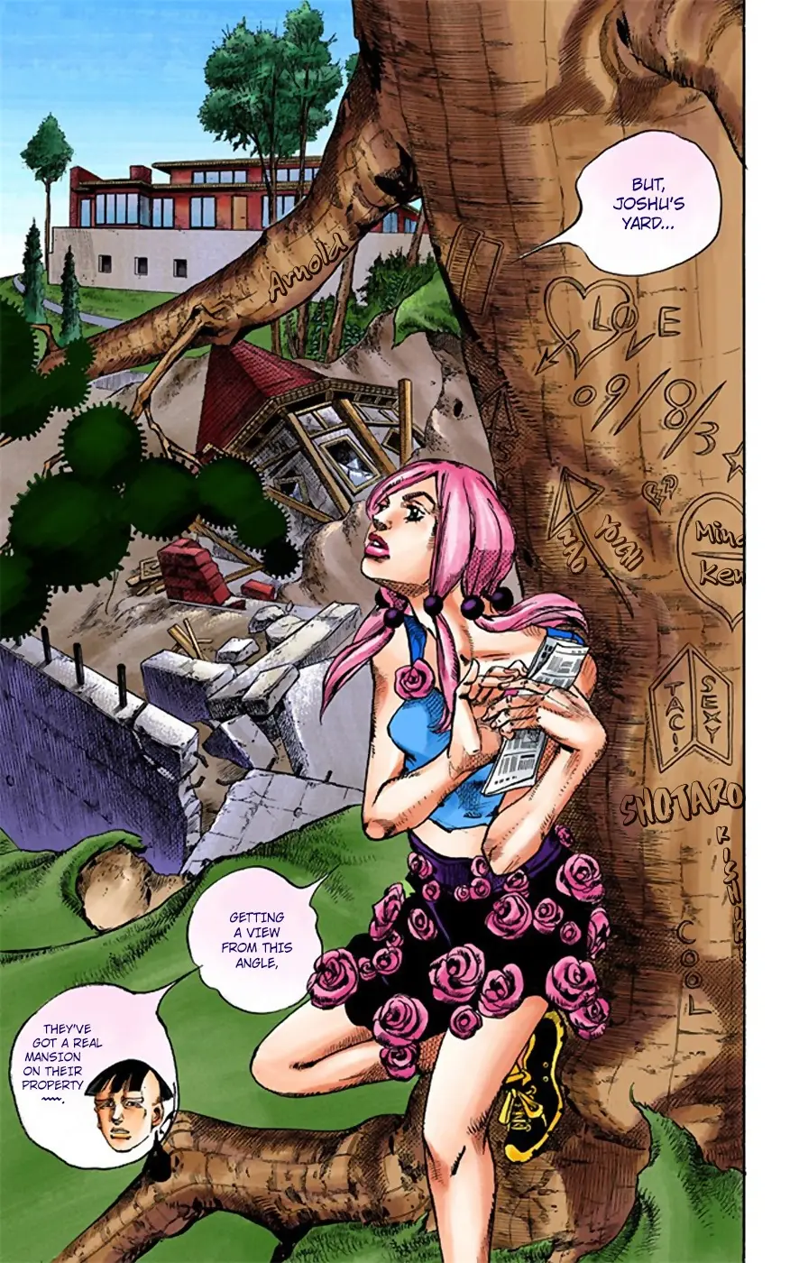 JoJo's Bizarre Adventure, Part 8: JoJolion Colored Manga — Chapter 22 — Page 21