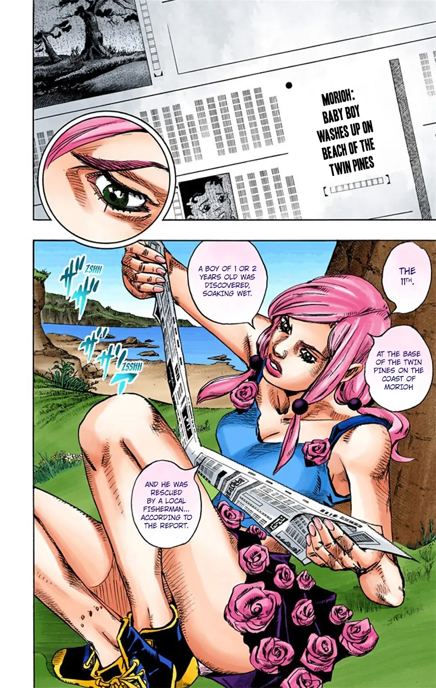 JoJo's Bizarre Adventure, Part 8: JoJolion Colored Manga — Chapter 22 — Page 24