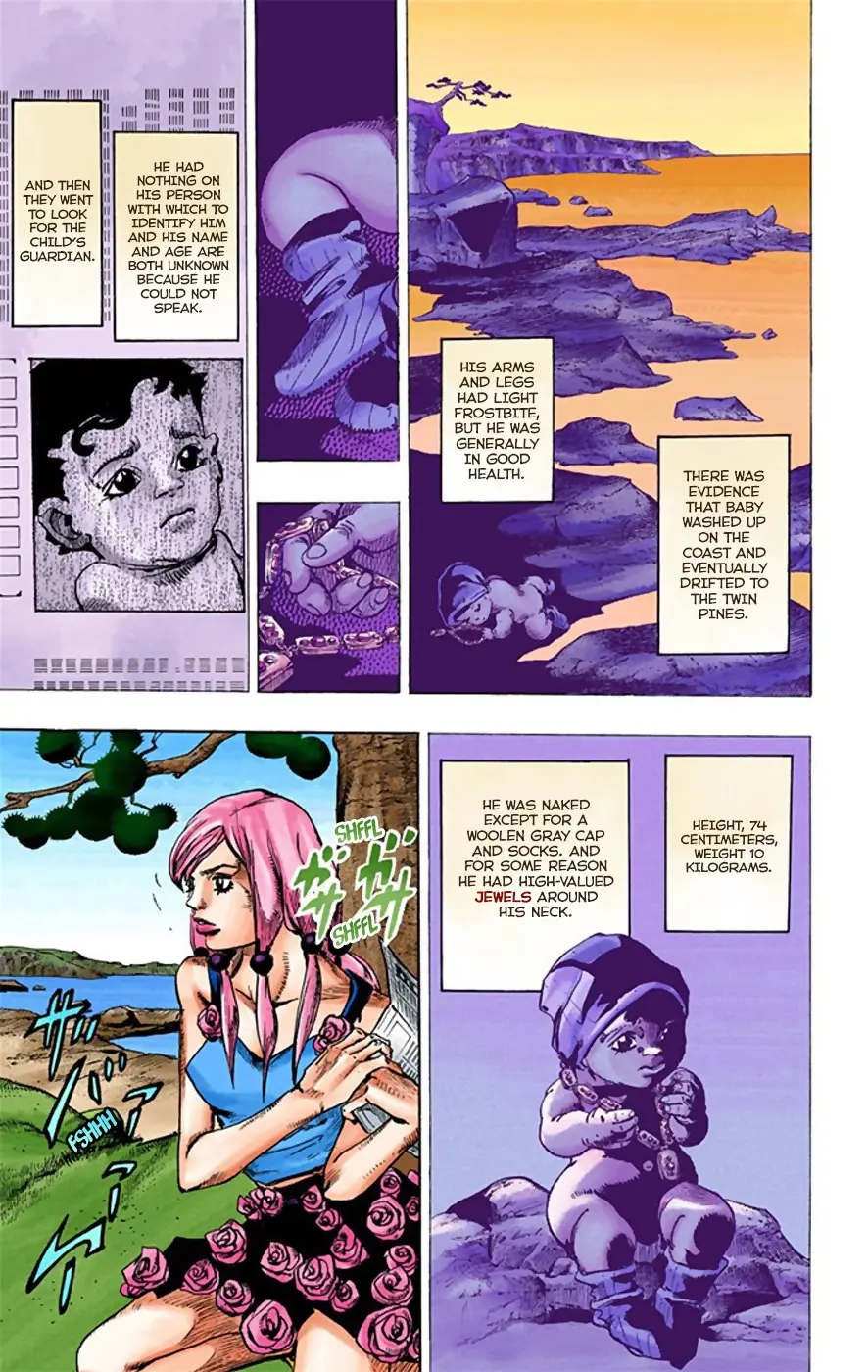 JoJo's Bizarre Adventure, Part 8: JoJolion Colored Manga — Chapter 22 — Page 25