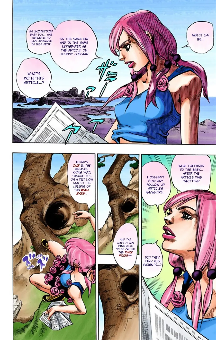 JoJo's Bizarre Adventure, Part 8: JoJolion Colored Manga — Chapter 22 — Page 26