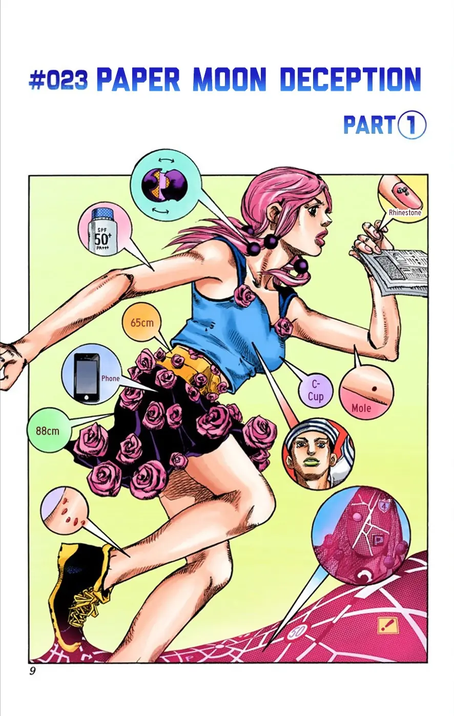 JoJo's Bizarre Adventure, Part 8: JoJolion Colored Manga — Chapter 23 — Page 7