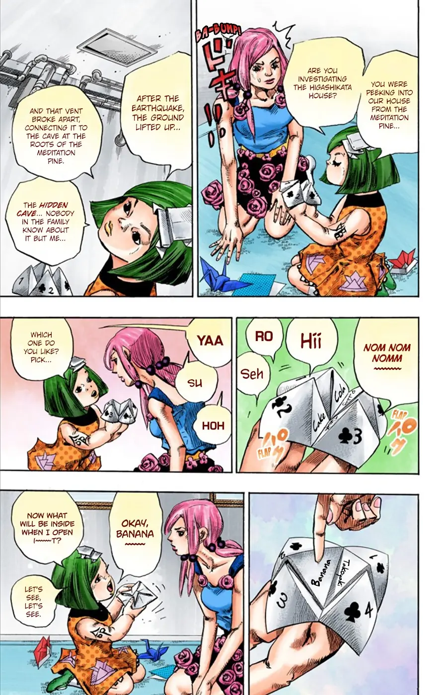JoJo's Bizarre Adventure, Part 8: JoJolion Colored Manga — Chapter 23 — Page 17